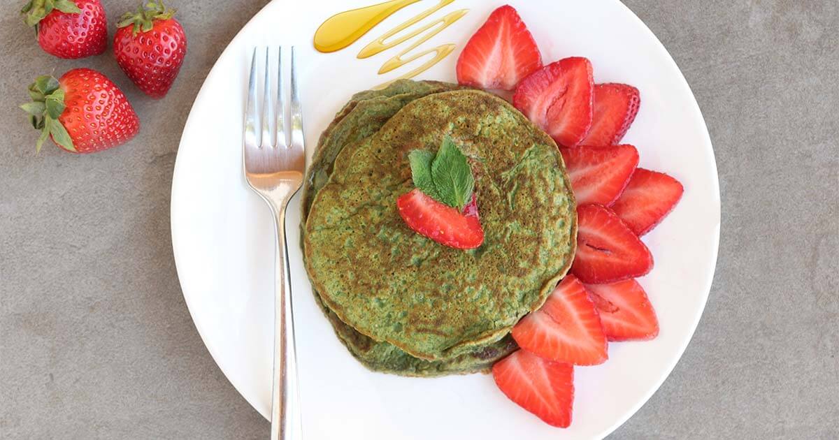 Belen's Green Protein Pancakes Belen's Green Protein Pancakes